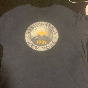 navy blue/grey Aéropostale t-shirt